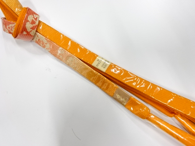 未使用品　正絹　手組帯締め